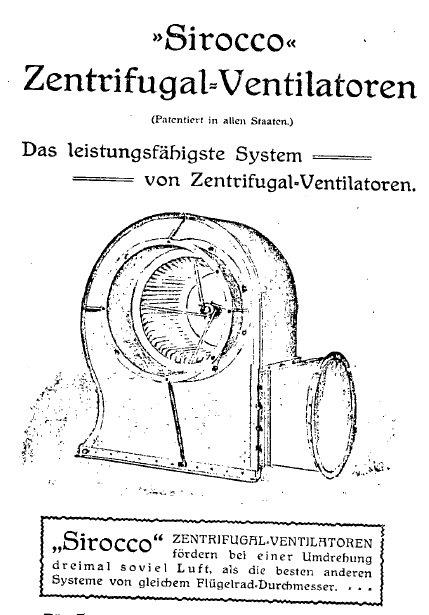 Zentrifugal-Ventilator